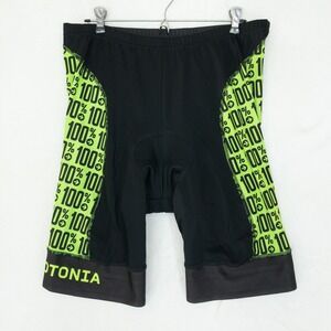 Hincapie Cycling Shorts Mens 3XL Black Pelotonia Padded Bike Gear Stretch Biking